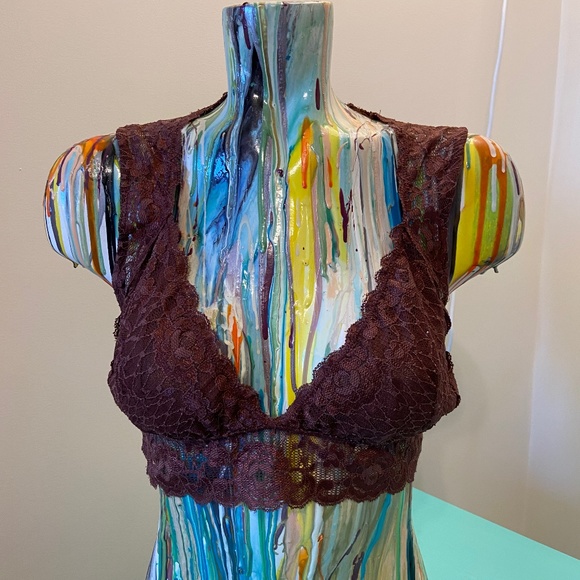 Intimately Free People Lace Bralette Size xs - Picture 1 of 8
